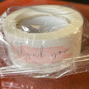 Thank You For Supporting My Small Business Stickers  Set of 120.  Sealed and NWT